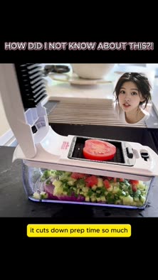 Fullstar 4-in-1 vegetable chopper and spiralizer
